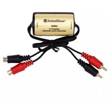 Isolador de ruído Ground Loop, filtro de ruído amplificador para áudio de carro e home ste... comprar usado  Enviando para Brazil