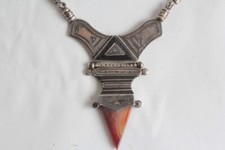 Collier touareg agate d'occasion  Seyssel