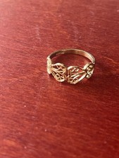 Ziselierter 585 goldring gebraucht kaufen  Hannover