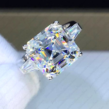 4.37ctw asscher baguettes d'occasion  Expédié en Belgium