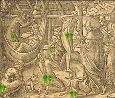 Brésil cannibalisme gravure d'occasion  Marseille X