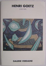 Henri goetz carton d'occasion  Boulogne-Billancourt