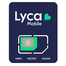 Sim lycamobile ricaricabile usato  Torino