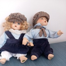 Porcelain dolls twin for sale  OLDHAM