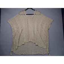 Beige boho crochet for sale  Spotsylvania
