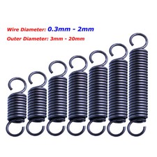 Usado, Zugfeder Draht Durchmesser 0.3mm - 2.0mm Federstahl Spannfeder Außend 3mm - 20mm comprar usado  Enviando para Brazil