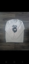 White stussy jumper for sale  WALSALL