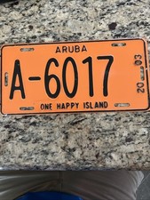 Aruba 2003 license for sale  Grapevine