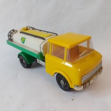 Usado, Vintage MSB BP Caminhão Tanque Brinquedo de Fricção de Plástico e Estanho Alemanha DDR 70s comprar usado  Enviando para Brazil