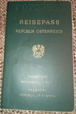 Austria österreich passport gebraucht kaufen  Erkrath