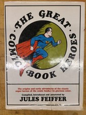 1965 The Great Comic Book Heroes por Jules Feiffer comprar usado  Enviando para Brazil