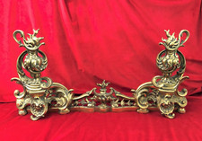 Bronze fireplace bar d'occasion  Expédié en Belgium