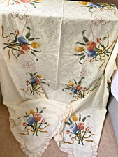 Vintage cream polyester for sale  ROTHERHAM