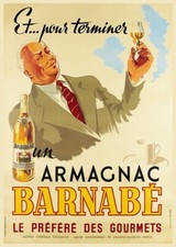 Armagnac barnabé poster d'occasion  Soucieu-en-Jarrest