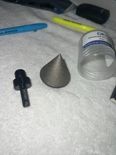 Usado, Fresa cone chanfro diamante 2" azulejo com adaptador hexagonal escareador comprar usado  Enviando para Brazil