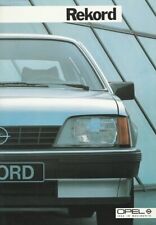 Brochure opel rekord usato  Roma