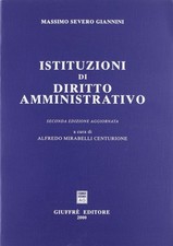 Istituzioni diritto amministra usato  Italia