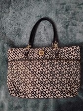 Bolsa tote feminina logotipo lona Tommy Hilfiger comprar usado  Enviando para Brazil