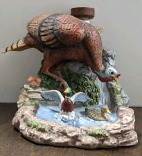 Vintage Vazio 1988 Austin Nichols Wild Turkey Decanter "Habitat I-A" Porcelana  comprar usado  Enviando para Brazil