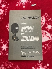 The Wisdom of Human Kind - By Tolstoy, Leo - VERY RARE India Edition, usado comprar usado  Enviando para Brazil
