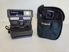 Câmera de Filme Instantânea Polaroid One Step Close Up 600 Preta com Estojo Macio NÃO TESTADA comprar usado  Enviando para Brazil