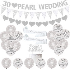 Perlen hochzeit deko gebraucht kaufen  Plauen