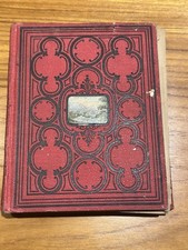 Usado, Álbum de recortes vitoriano antigo efêmero com cortes em molde imagens em relevo comprar usado  Enviando para Brazil