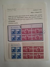Repubblica 1946 serie usato  Figline Valdarno
