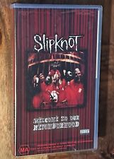 Slipknot Welcome To Our Neighborhood (VHS, 1999) Raro HTF➕Concerto Original 🎟️🎫 comprar usado  Enviando para Brazil