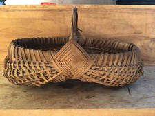 Usado, Cesta de tecido pequena vintage boa! comprar usado Usado, Cesta de tecido pequena vintage boa! comprar usado  Enviando para Brazil