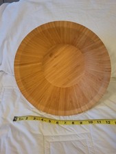 Wooden flared serving for sale  Porter