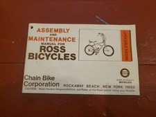 Vintage ross bicycles for sale  Petersburg