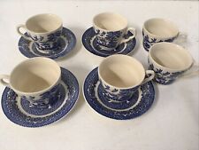 Set willow pattern for sale  SOUTHPORT