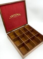 Twinings deluxe wooden for sale  LONDON