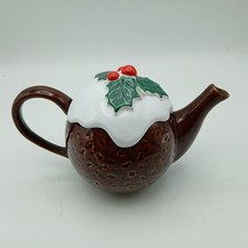 Teapot christmas pudding for sale  NEWQUAY
