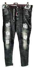 Dsquared2 jeans nero usato  Mondovi