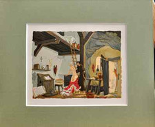 Gravure pochoir henri d'occasion  Perpignan-