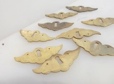 Brass escutcheon keyhole for sale  HARROGATE