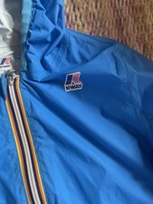 Blue waterproof windbreaker for sale  NORTHWICH