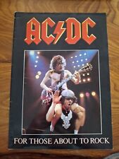 Rock programme 1982 for sale  FALKIRK