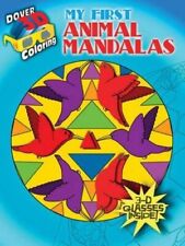 3-D COLORING BOOK -- MY FIRST ANIMAL MANDALAS (DOVER 3-D By Anna Pomaska VG segunda mano  Embacar hacia Argentina