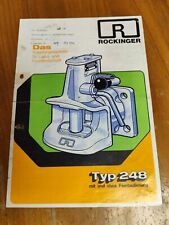 Rockinger typ 248 gebraucht kaufen  Spraitbach