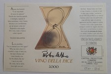 Etichetta vino pace usato  Italia