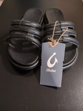 Womens olukai black for sale  Satellite Beach