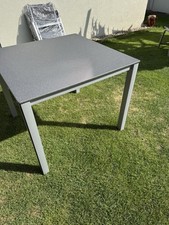 Aluminium gartentisch 90x90x74 gebraucht kaufen  Halle