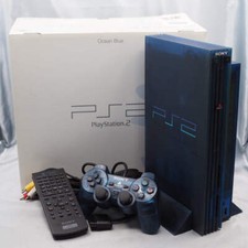 Sistema de console PS2 SCPH-37000 in a box AZUL MARINHO NTSC-J testado funcionando Sony ps2 comprar usado  Enviando para Brazil