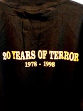 SUPER RARO! Camisa filme Halloween edição carta laranja 1998 XL 20 anos de terror comprar usado  Enviando para Brazil