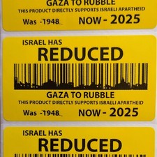 Boycott israeli apartheid for sale  EXETER