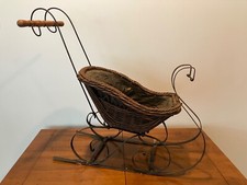 Antique victorian wicker for sale  Rowley