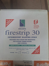 Firestrip intumescent glazing for sale  PONTEFRACT